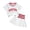 Red, variant on Toddler Girl Outfit Sets 5t Toddler Girls Clothes Spring Summer Outfits Ruffle Sleeve T-shirt Bowknot Shorts Cute Girl Clothing Set,Blue