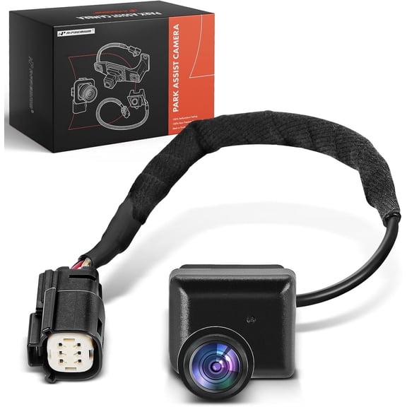 A-Premium Rear View Back Up Park Assist Camera - Compatible with Ford, Mercury Vehicles - Escape 2010 2011 2012, Mariner 2010 2011 - Replace# AL8Z19G490A, AL8Z-19G490-A, FO1960105