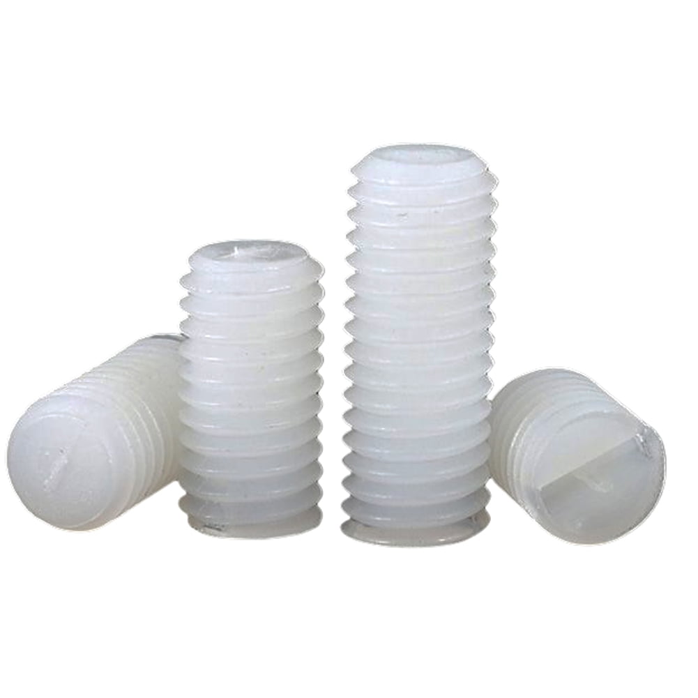 50pcs Nylon machine meter set screw M4x12mm