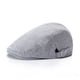 thumbnail image 5 of Sombrero Bailey de lana para hombre, sombrero Retro ligero con cuerpo hacia adelante, sombrero para mujer, sombrero de lengua de pato para viajes de mediana edad y ancianos, venta al por mayor, 5 of 5