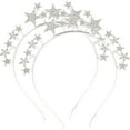 thumbnail image 1 of 2 diademas infantiles de metal con forma de pentagrama, adorno brillante para el cabello, diademas de estrella, 1 of 8