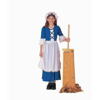 COSTUME-CH.COLONIAL GIRL SMALL