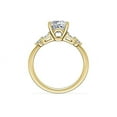 thumbnail image 3 of 2.30 Ct Princess Cut Unique (D/VVS1) Moissanite Anniversary Ring for Women in 14K Yellow Gold Ring Size 10 by Diamond-Capitals, 3 of 8