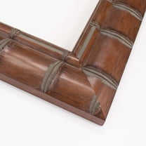 22x13 Bamboo Brown Real Wood Picture Frame Width 3 inches | Interior Frame Depth 0.5 inches | Haru