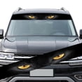 thumbnail image 4 of Car Front Windshield Sticker, Rear Block Sunshade Sticker Decoration 3D Stereoscopic Cat Eye Car Sticker Car Decoration Stickers, 4 of 7
