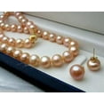 thumbnail image 6 of K-KED AAA 8-9MM Pink Genuine Natural Cultured Pearl Necklace 18'' + Earring Set, 6 of 8