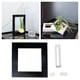 thumbnail image 4 of Macetero de pared moderno para colgar plantas de aire. Negro 20x20x4.5cm, 4 of 9