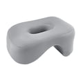 thumbnail image 4 of DOLITY Office Napping Memory Foam Pillow for School Lunch Break Student Light Gray, 4 of 9