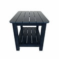 thumbnail image 3 of WestinTrends Tuscany Outdoor Side Table, All Weather HIPS 2 Tier Adirondack Small Patio Table with Storage, Navy, 3 of 9