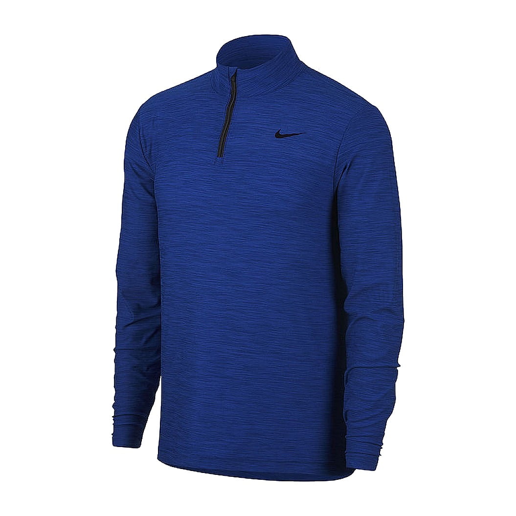 Nike - Mens Sweater Hyper Royal 1/2 Zip Mock-Neck Pullover 2XL - Walmart.com - Walmart.com