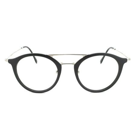 Eye Buy Express Prescription Glasses Mens Womens Matte Black Silver Cat Eye Retro Style Reading Glasses Anti Glare grade