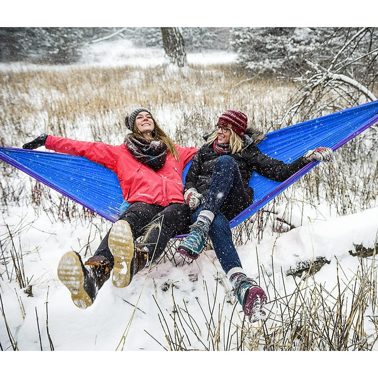 Free Shipping! ENO DoubleNest Hammock, Seafoam/Grey - Walmart.com