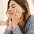 thumbnail image 4 of Suplight Sterling Silver Rings for Women Simple Plain Band Rings Stacking Ring for Women Men, 4 of 9
