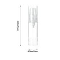 thumbnail image 2 of STRANDCHIC 12Pcs Portable Travel Vacuum Bottle Subpackaging 5Ml As Plastic For Makeup Remover Storage, 2 of 6