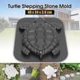 thumbnail image 1 of Flmtop Stone Mold Practical Non-stick ABS Turtle Tortoise Shape Making Stepping Pathway Mold for Outdoor, 1 of 9