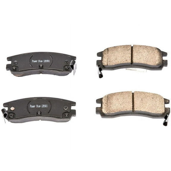Rear Brake Pad Set - Compatible with 1997 - 2005 Cadillac DeVille 1998 1999 2000 2001 2002 2003 2004