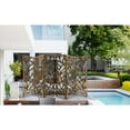 thumbnail image 5 of 3 Panel Room Divider with Tropical leaf, 5 of 6