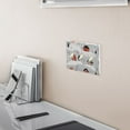 thumbnail image 5 of Yayeee Toggle Light Switch Wall Plate 2-Gang 4.56"x4.48" Decorative Outlet Cover, Cartoon Red Houses, 5 of 7