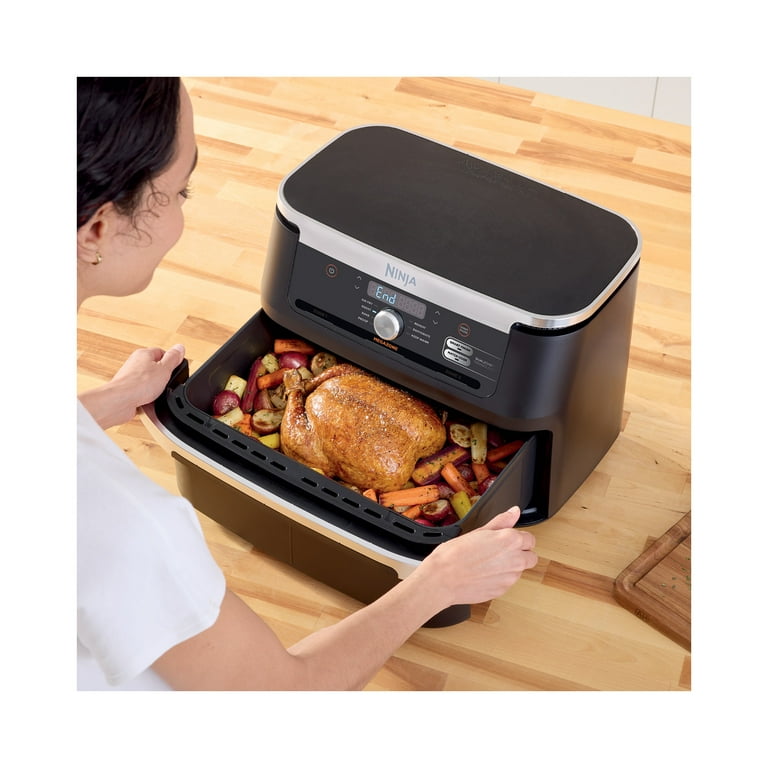 Ninja Foodi DualZone FlexBasket Air Fryer, 11-qt MegaZone, Family