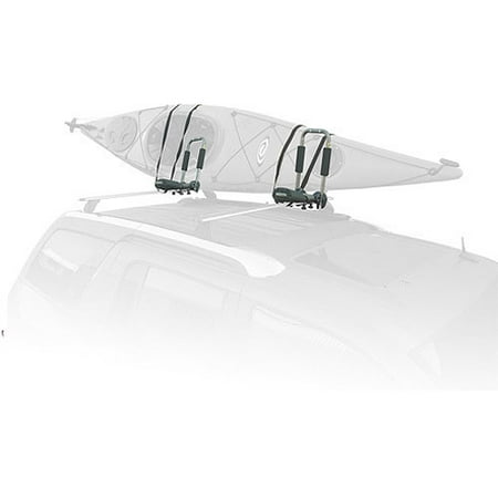Sparehand Foldable Roof Mounted Single Kayak Vehicle Carrier, 75 lb. Max Weight (Best Roof Box For S Max)