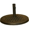 24" Round Cast Stone Umbrella Base
