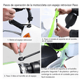 thumbnail image 3 of Funda Para Motos Bloosom  Toldo Cubresol Impermeable Motocicletas Negro, 3 of 4