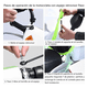 thumbnail image 3 of Funda Para Motos Bloosom  Toldo Cubresol Impermeable Motocicletas Negro, 3 of 4