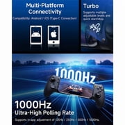 EasySMX M20 Type-C Mobile Gaming Controller for Android/iOS with RoSync™ Rotating Buttons, 1000Hz Hall Effect Sticks, Full Mechanical, Dual-Mode Triggers,up to 8.5