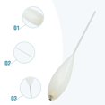 thumbnail image 4 of Mosiee Flotteur de Pêche Demi-Enfoncé en Acrylique Transparent 10/15/20/30G Poisson de Mer, 4 of 9