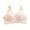 Beige, variant on HBFAGFB Bras for Women No Underwire Comfortable Ultra Thin Lightweight Buckle Underwear Silver Size G