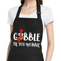 Thanksgiving Aprons for Women with Pockets, Turkey Apron for Men Chef Kitchen Cooking Baking, Holiday Gifts for Mom Wife Dad Husband Friends
