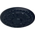 thumbnail image 3 of Ekena Millwork 15 3/4"OD x 1 1/2"P Colton Ceiling Medallion (Fits Canopies up to 4 3/4"), Hand-Painted Midnight Dream, 3 of 6