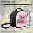 thumbnail image 6 of Yuyamidu Funny Axolotl Lunch Box for Girls Portable Leakproof Kids Lunch Box with Adjustable Strap Multifunctional Large Thermal Cooler Bag for Kids Teen Boys Girls, 6 of 6