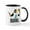 White/Black Inside, variant on CafePress - Duval QB #3 Mugs - 11 oz Ceramic Mug - Novelty Coffee Tea Cup