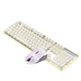 thumbnail image 5 of Teclado Mecánico con Cable y Ratón Teclado Silencioso LED Teclado para Juegos Resistente Al Agua para Deportes Electrónicos y Uso en la Oficina-C, 5 of 5