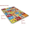 thumbnail image 4 of Teaching ABC Animals/Fruits Kids Educational Play mat for School/Classroom / Kids Room/Daycare/ Nursery Non-Slip Gel Back Rug Carpet, 4 of 6