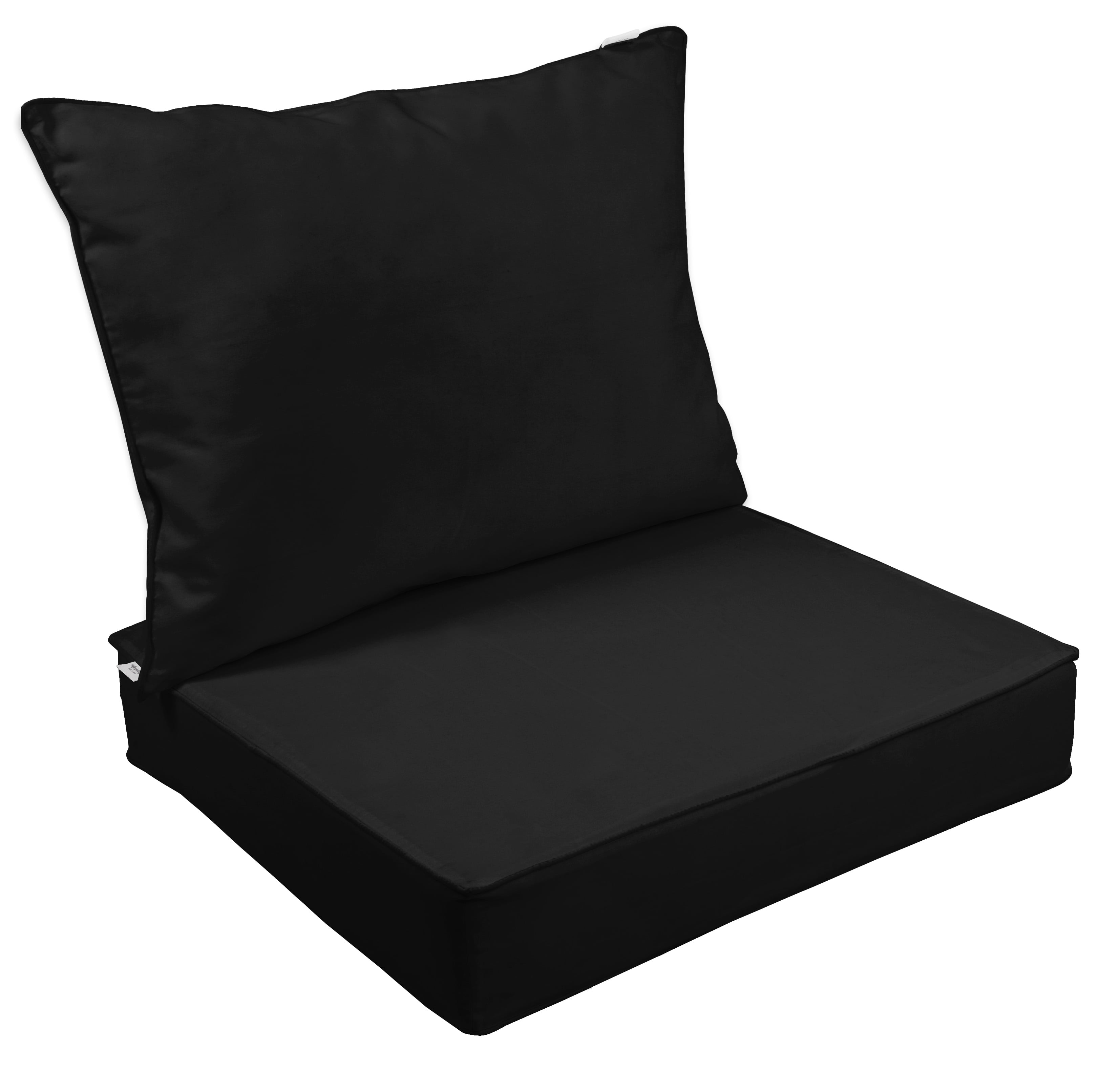 Vargottam Outdoor Deep Seat Patio Cushions Set 2pcs Seat Set All