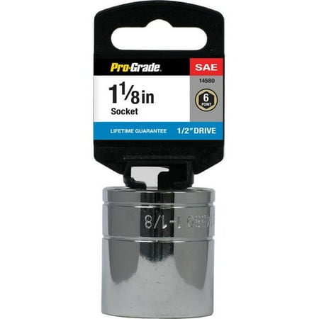 

Pro-Grade 14580 0.5 Drive x 1.12 in. 6 Point Socket