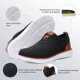 thumbnail image 3 of Steel Toe Shoes for Men Safety Shoes for Men Casual Dress Work Sneakers Lightweight Steel Toe Work Sneakers Comfortable Safety Tennis Oxfords, 3 of 6