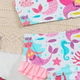 thumbnail image 5 of LILIYA Girls Bathing Suit Girls Swimwear Two Piece Cute Print Baby Toddler Swimsuits Summer Beach Outfit, 5 of 8