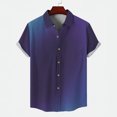 thumbnail image 3 of Camisas de hombre con medusas, camisas de vestir duraderas para hombre, ropa para hombre asequible, camisa formal clásica de color liso con estrellas, 3 of 4