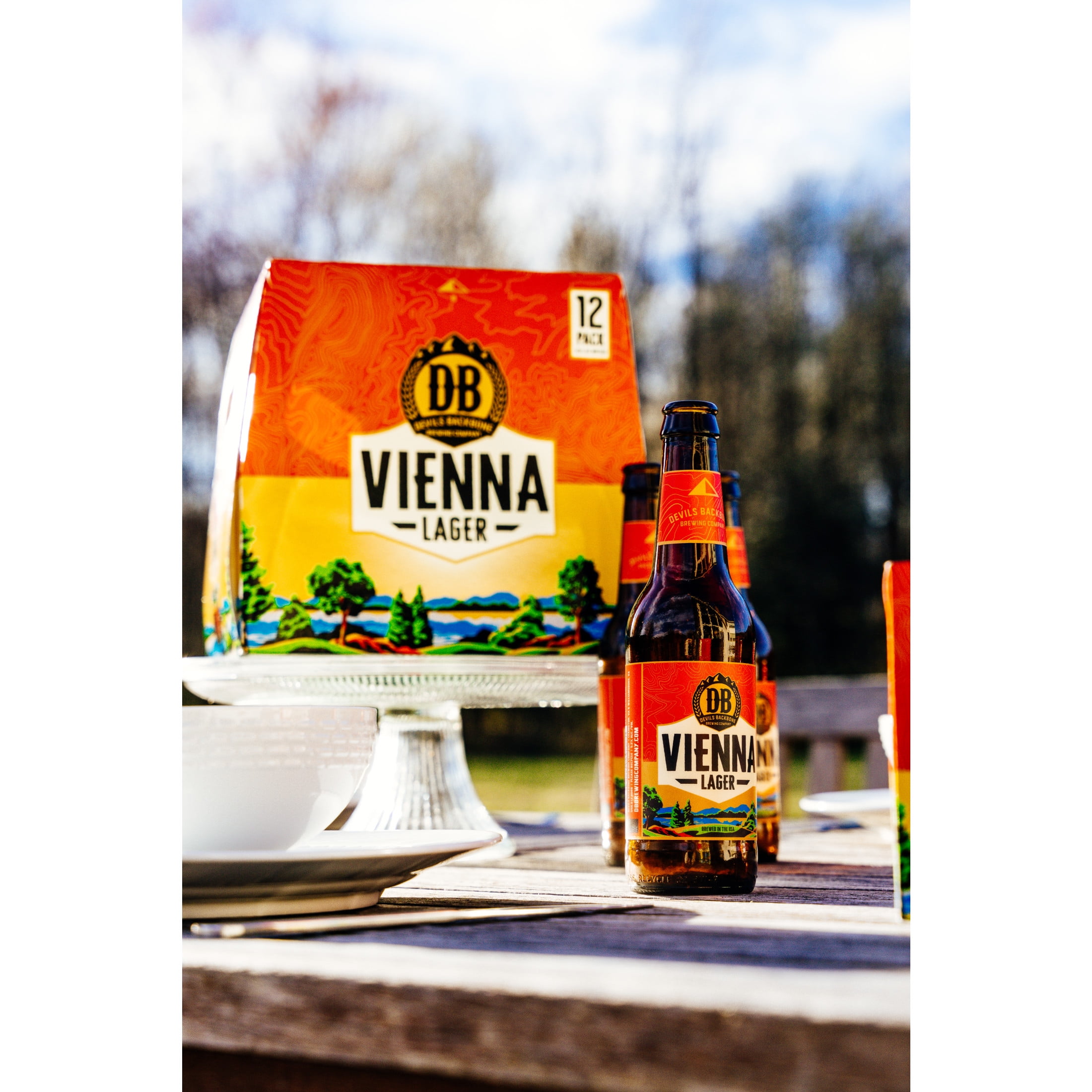 Devils Backbone  Vienna Lager Craft Beer, Vienna Lager, 12 Pack, 12 fl oz Glass Bottles, 5.2% ABV