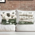 thumbnail image 6 of Freedom 50" x 60" Plush Throw Blanket, Clover Green Blanket for Sofa or Bed, 6 of 8