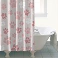 thumbnail image 4 of Pink Dog Paw Shower Curtain 72x84in ,Bathroom Decorative Shower Curtains Set with 12 Hooks,Modern Waterproof Washable Shower Curtain, 4 of 4