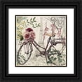 thumbnail image 1 of Sommers, Mindy 20x20 Black Ornate Wood Framed with Double Matting Museum Art Print Titled - Riding Through Paris, 1 of 4