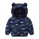 thumbnail image 1 of Gibobby Chaqueta de Forro Polar para bebés niñosNiños pequeños, niñas, manga larga, prendas de vestir cálidas de invierno, chaleco, chaqueta, abrigo, ore(Azul oscuro, 12-18 Meses), 1 of 3