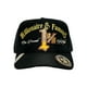 thumbnail image 2 of Gorra Artesanal VAGO STYLE Negra Ajustable Visera Curva, 2 of 5