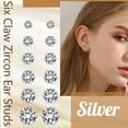 thumbnail image 1 of Female Gold Different Size Geometry Earrings Set Fesvital Jewelry, 1 of 9