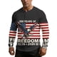 thumbnail image 2 of Ceisia Men's USA 250th Anniversary Print Long Sleeve Henley Top Patriotic Casual Commemorative Shirt for All Seasons Multicolor L Gifts, 2 of 9