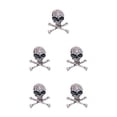 thumbnail image 2 of Broche de calavera de estilo Punk Minnieouse Plata, Oro, 2 of 4